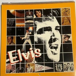 Elvis Presley Hallmark Wall Calendar 1986